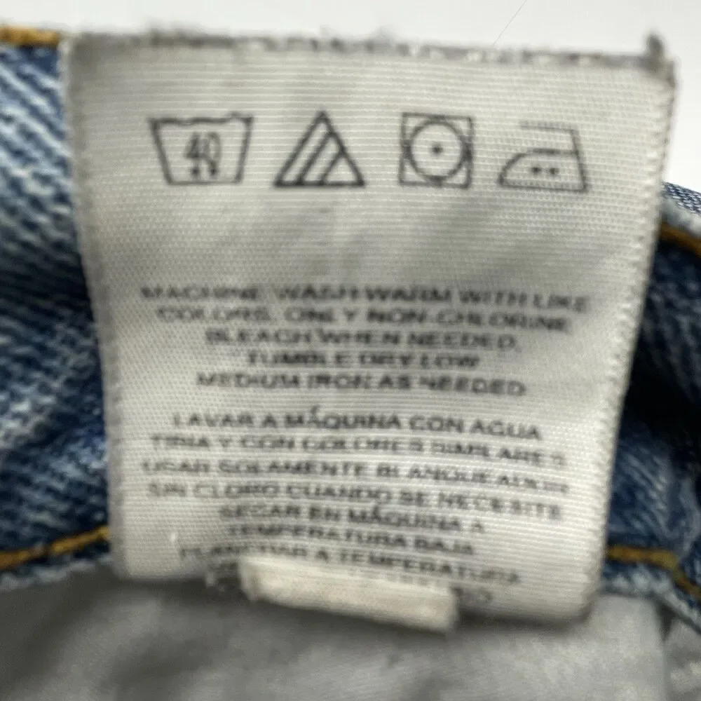 CE Schmidt Workwear Carpenter Pants Men's 34x32 Denim Blue Jeans Utility Loop